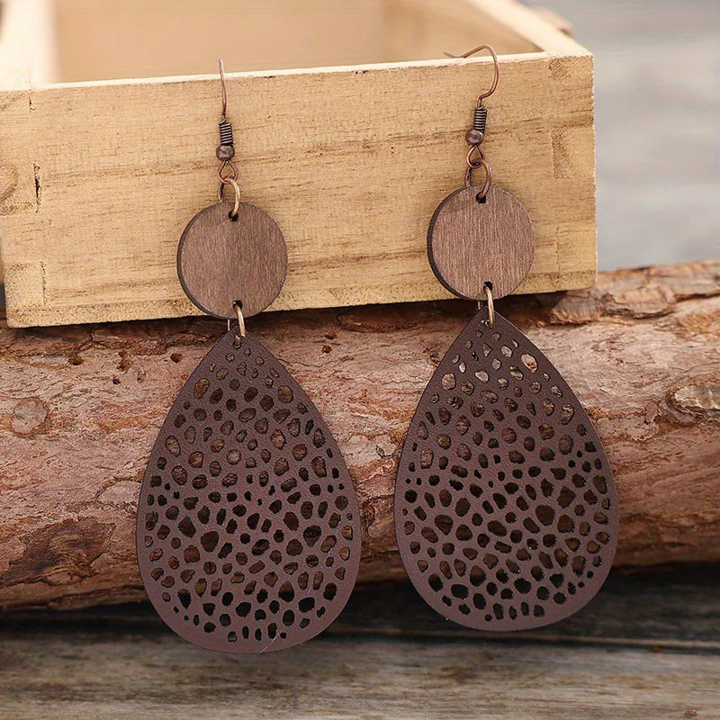 NatureCharm Teardrop Earrings