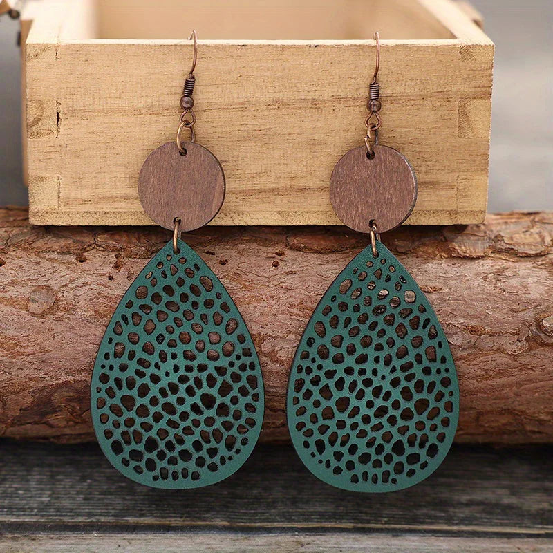 NatureCharm Teardrop Earrings