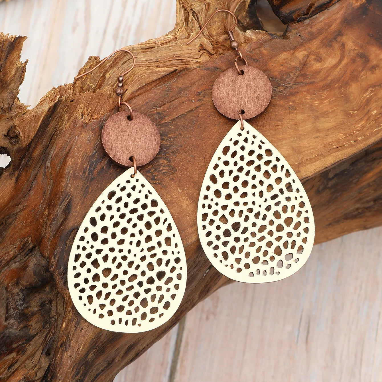 NatureCharm Teardrop Earrings