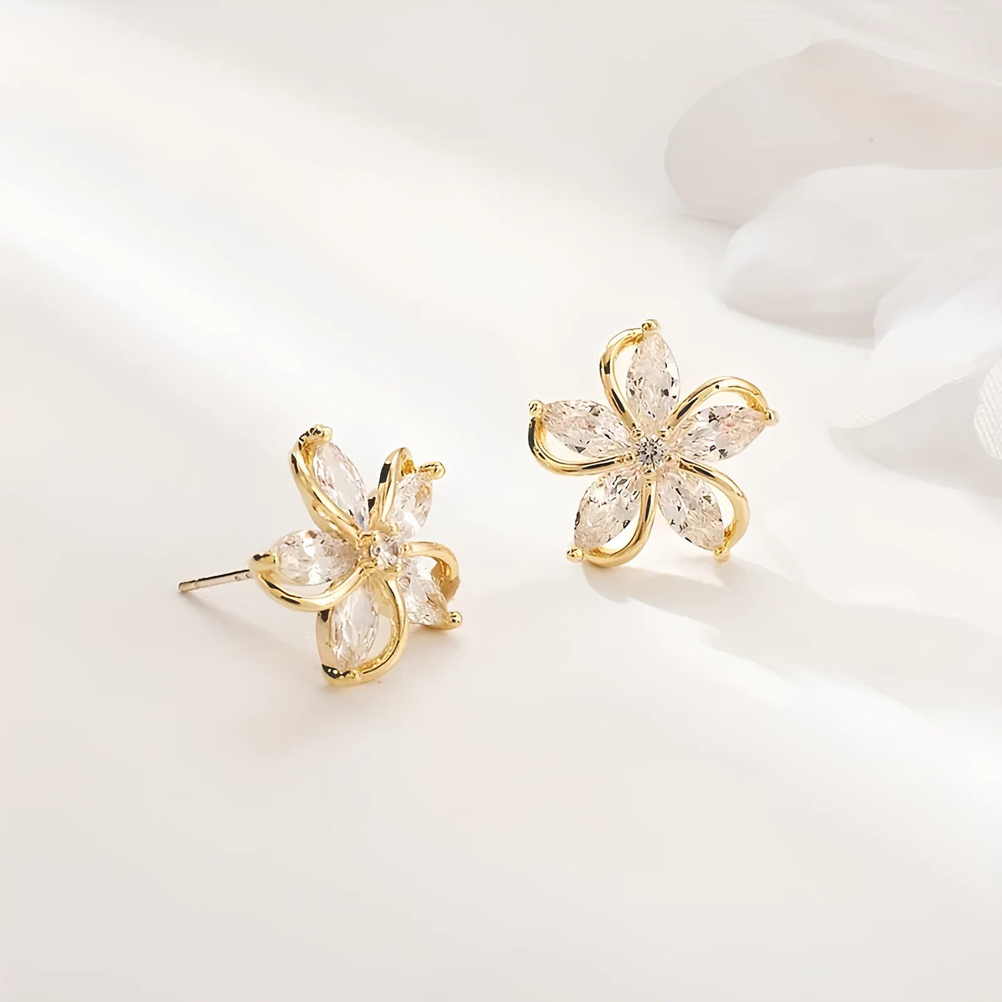 Radiant Fleur Studs