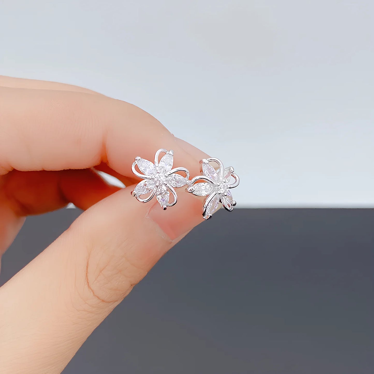 Radiant Fleur Studs