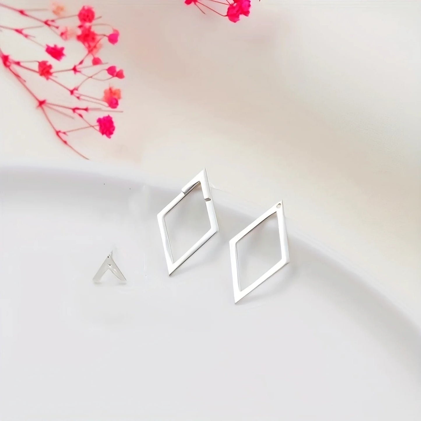 Verenza Rhombè - minimalist geometric earrings